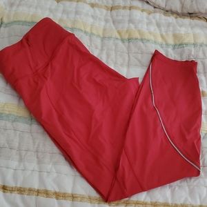 Lululemon Red Workout leggings
